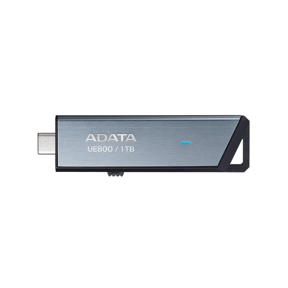 ADATA UE800 USB-Stick 1 TB – USB-C USB 3.2 Gen 2, 1000/1000 MB/s, Dia, Silber