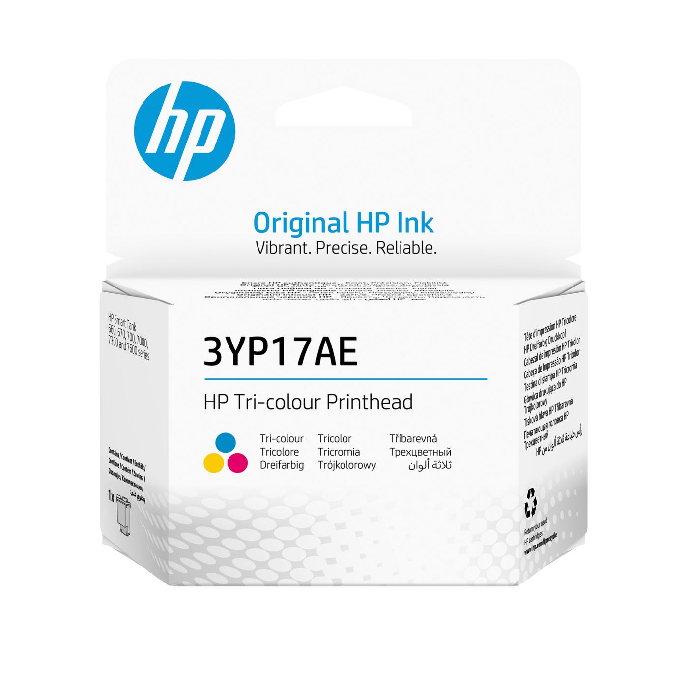 HP Druckkopf – Cyan/Magenta/Gelb