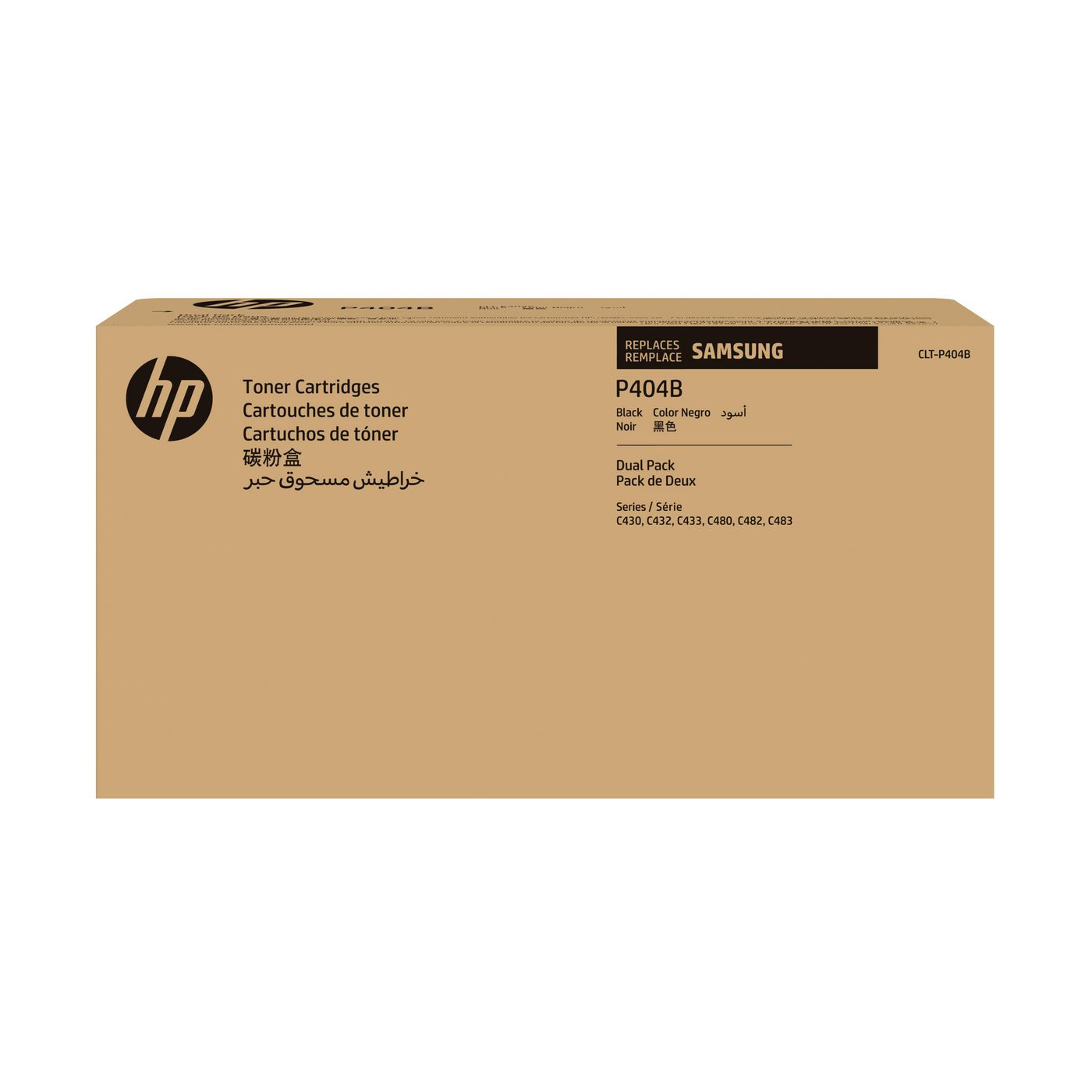 HP Samsung – Toner CLT-P404B – schwarz, 1500 Seiten