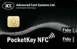 Acs PocketKey RFID-Karte – NFC, 13,56 MHz, 100 Stk.