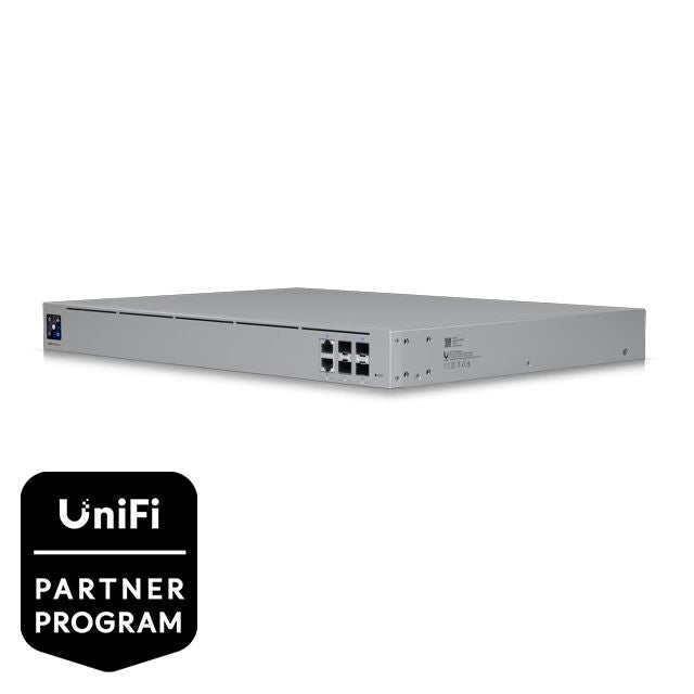 Ubiquiti VPN-Router – 2×2,5G/10G, 2×SFP+, Multi-WAN, WireGuard/OpenVPN/L2TP, 1U