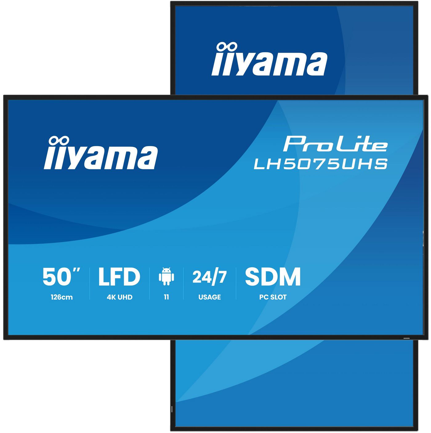 iiyama LH5075UHS-B2AG – 50" LED UHD 4K