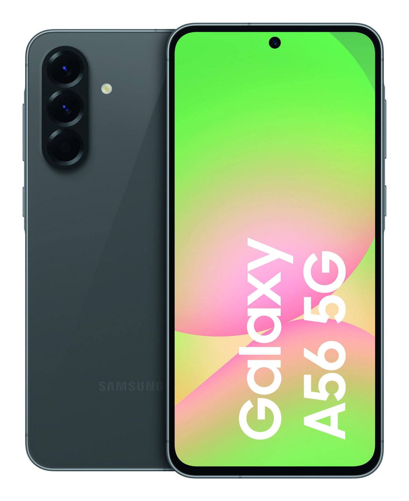 Samsung A56 – Graphit, 6,7", 1080 × 2340, Android, 128 GB, 8 GB, Dual-SIM, 5G, IP67