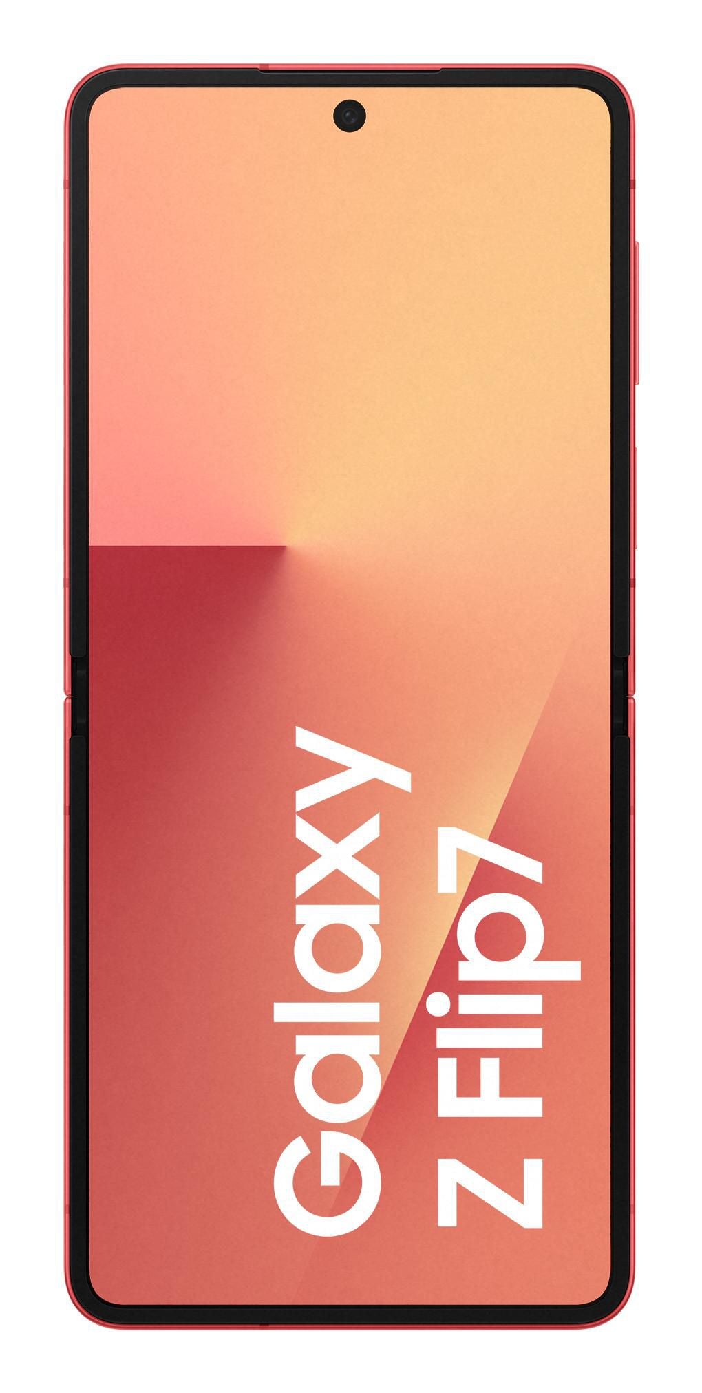 Samsung Galaxy Z Flip7 – Koralle, 6,8", 2520 × 1080, Android, 512 GB, 12 GB, eSIM, 5G, NFC
