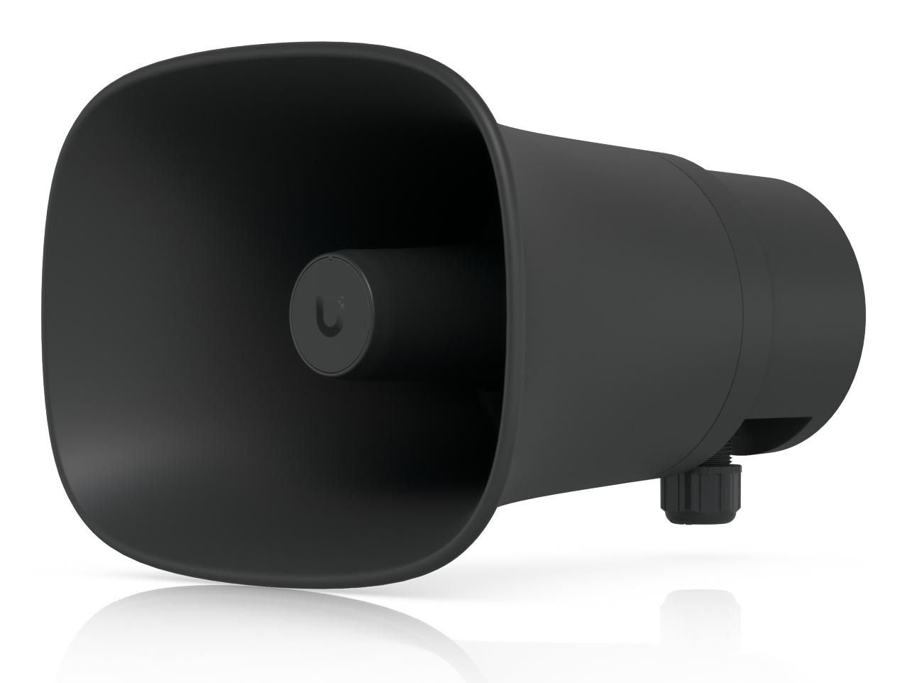 Ubiquiti Hornlautsprecher, PoE, 120 dB, Aussenbereich, KI-Analyse