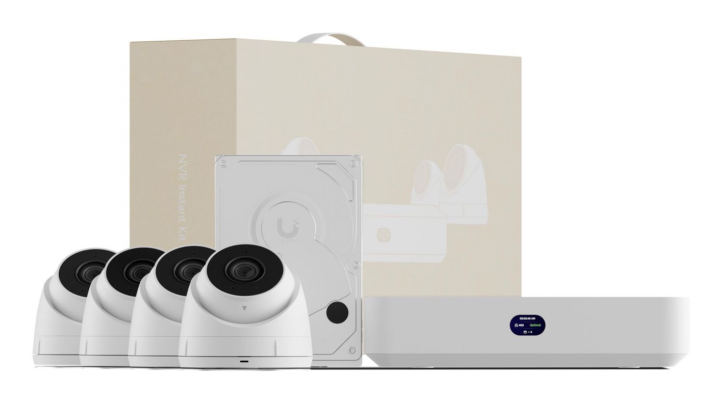 Ubiquiti UniFi Protect Compact NVR Turret – 4MP – IR 30 m – PoE – IP66