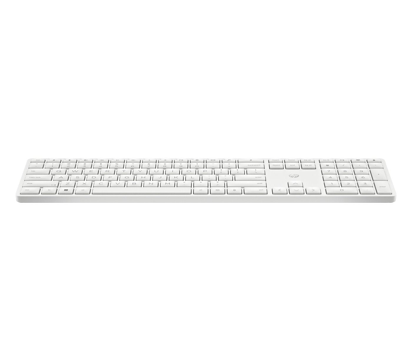 HP 450 Wireless – Tastatur – kabelgebunden & 2,4 GHz USB-A (Empfänger) – schwarz