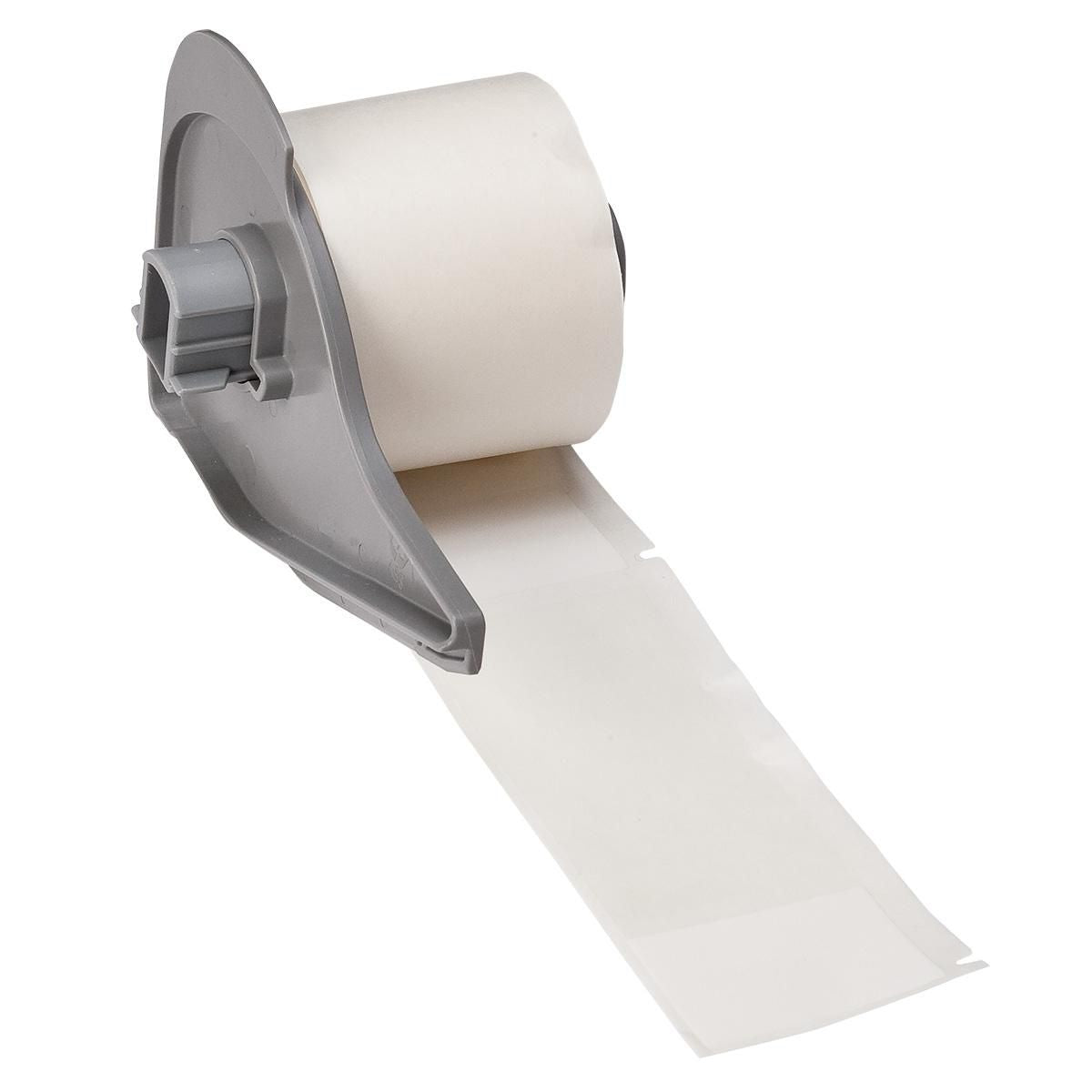 Brady Etiketten (Rolle) 38 × 102 mm – Vinyl, weiss – 100 Etiketten/Rolle – für BMP71, M710