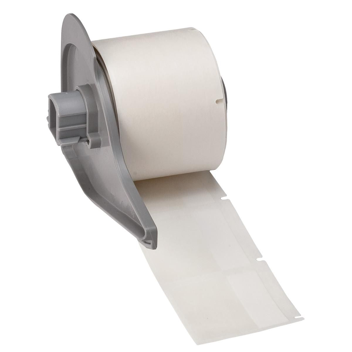 Brady Etiketten (Rolle) 38 × 38 mm – Vinyl, weiss – Thermotransfer – 250 Etiketten/Rolle – für BMP71, M710