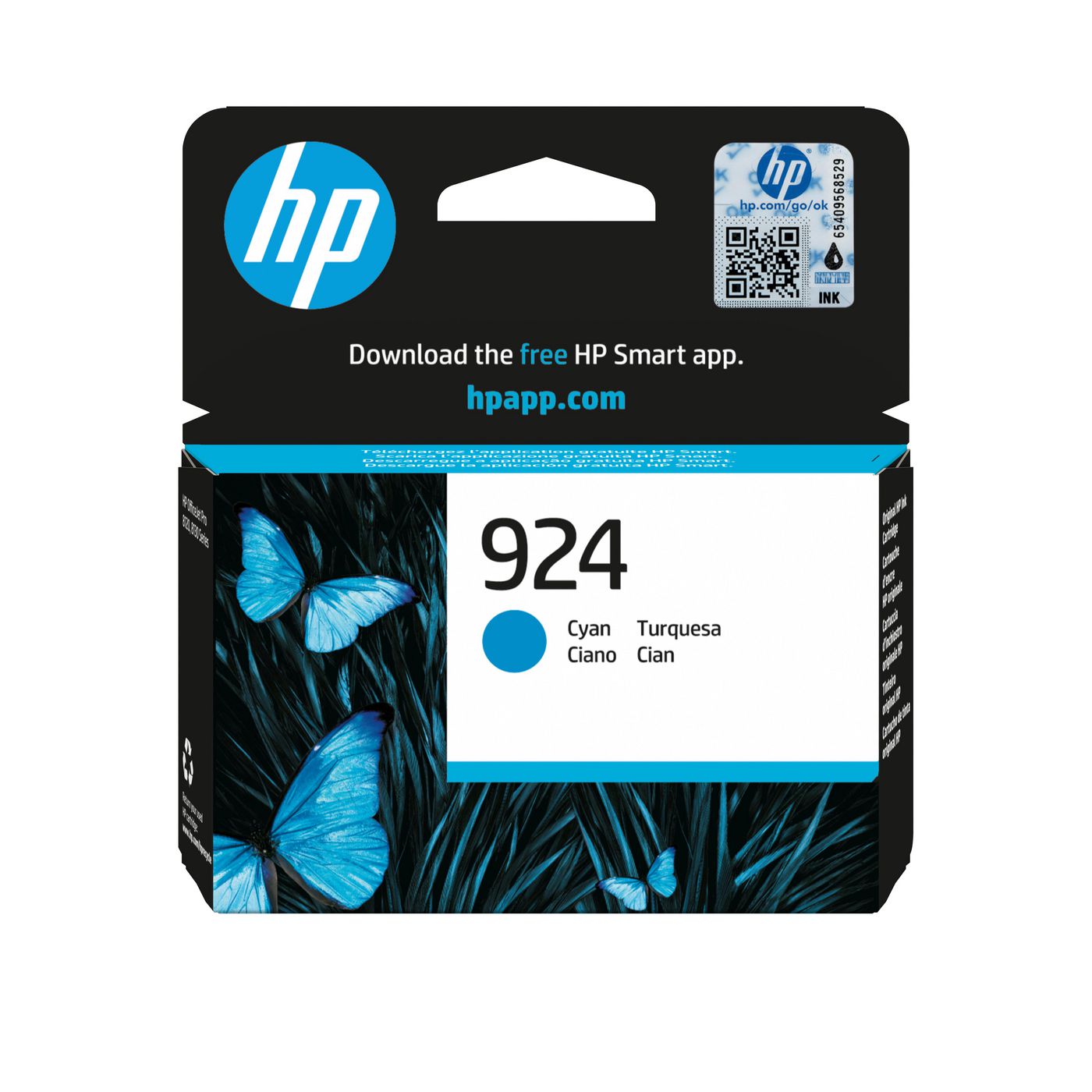 HP Tintenpatrone 924, cyan, original – für HP-Drucker