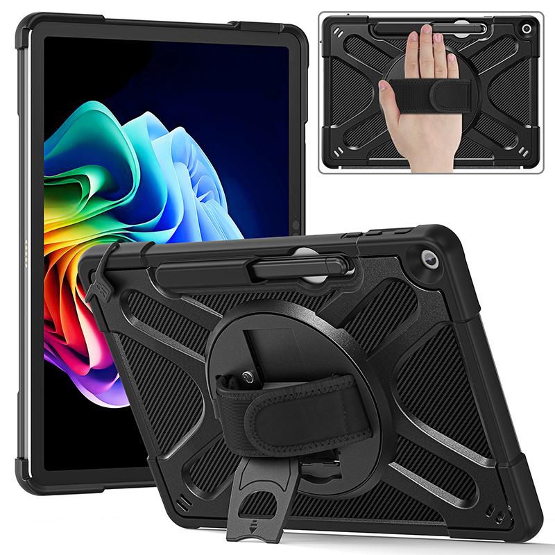 eSTUFF ATLANTA Defender Tablet-Hülle für Microsoft Surface Pro 12" – Schwarz