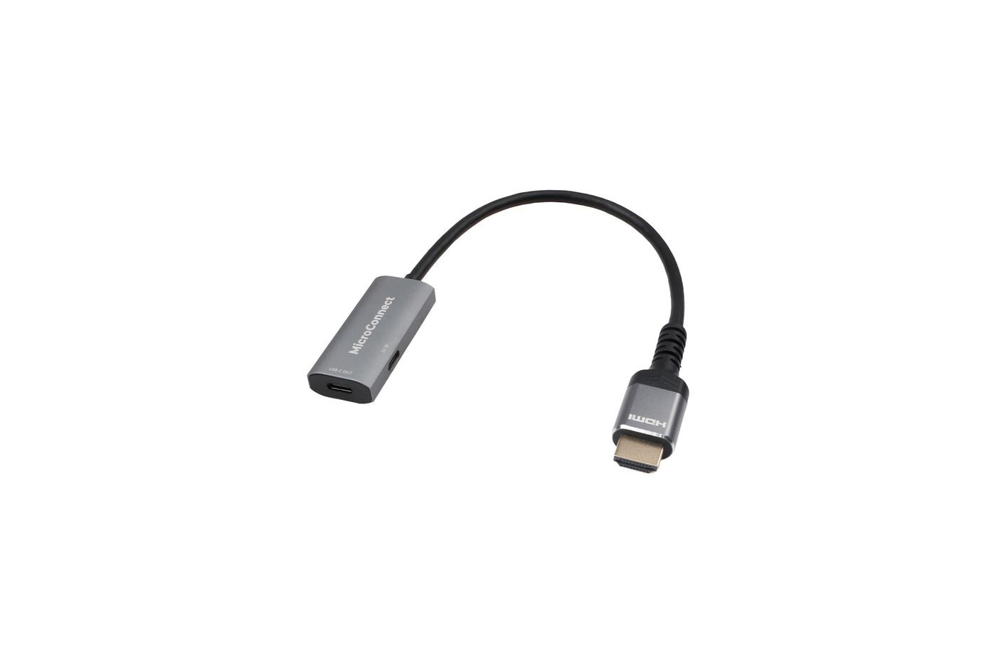 Microconnect USB-C zu HDMI/DP Adapter – HDMI 2.0, DP 1.2, 60 Hz, 0,2 m