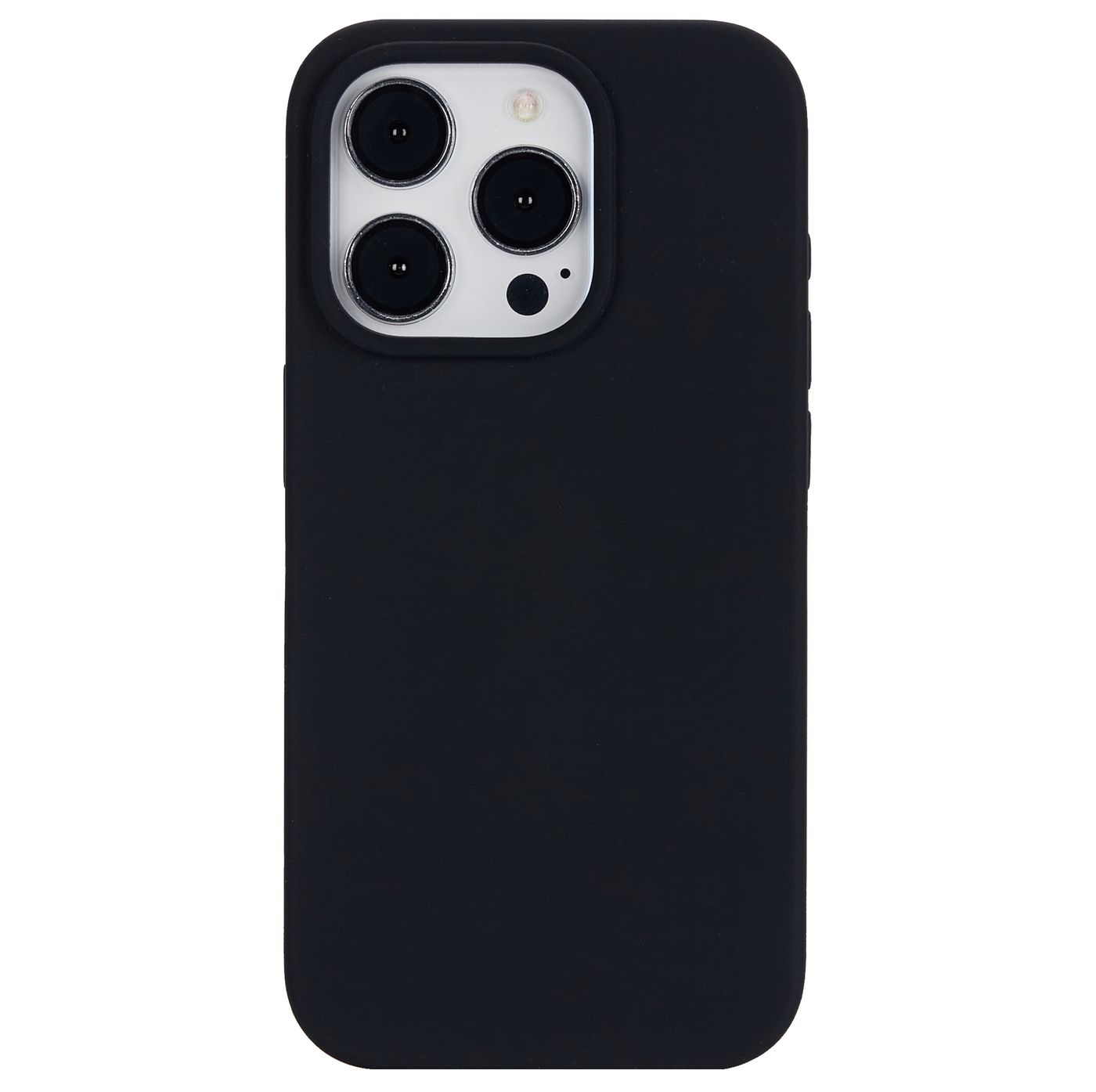 eSTUFF INFINITE (GRS) ROME Backcover – für Apple iPhone 16, PC+Silikon, Pro Schwarz