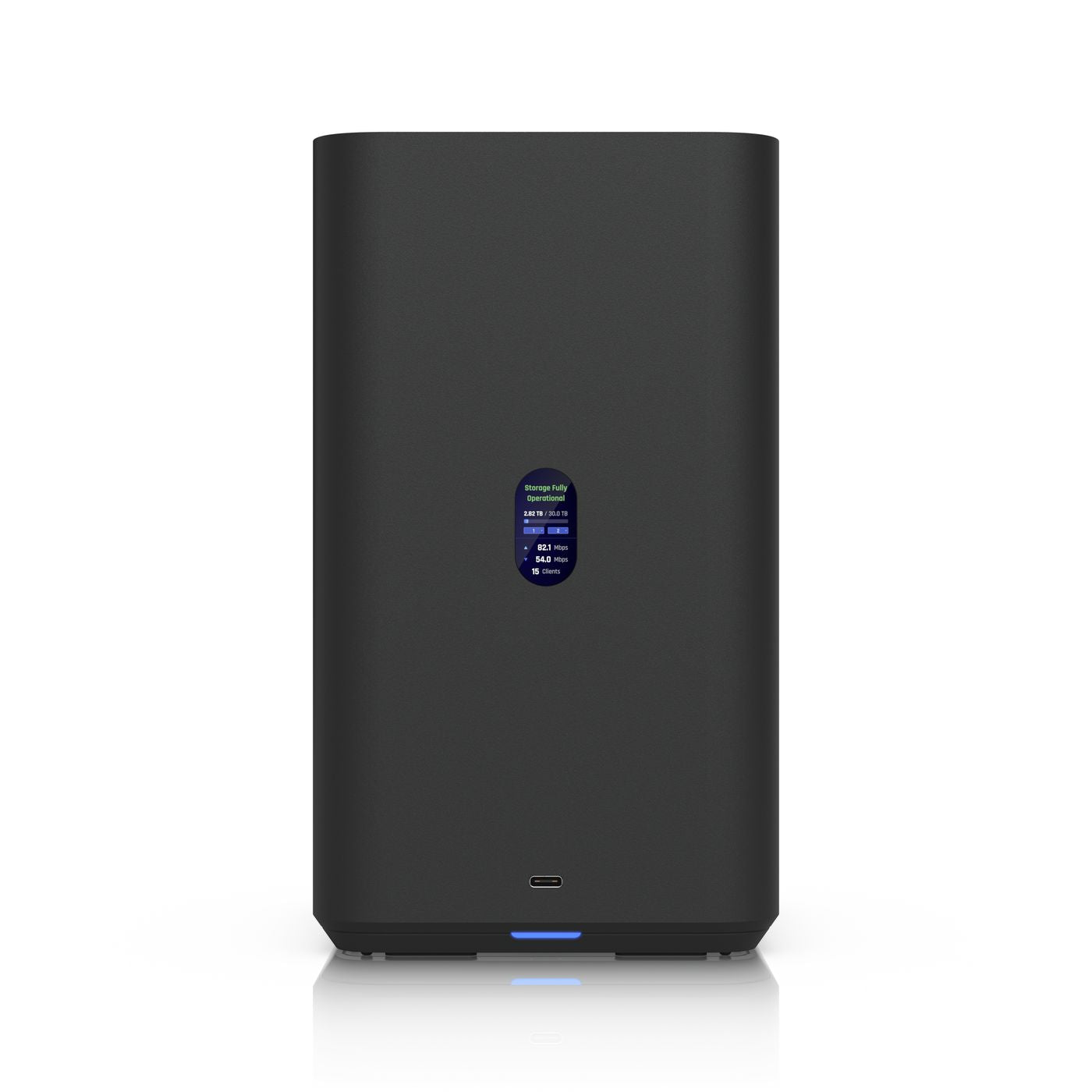 Ubiquiti UniFi Network Attached – 2-Bay Desktop NAS – ARM Cortex-A57 1,7 GHz, 4 GB RAM, 2,5GbE, für 3,5" HDD