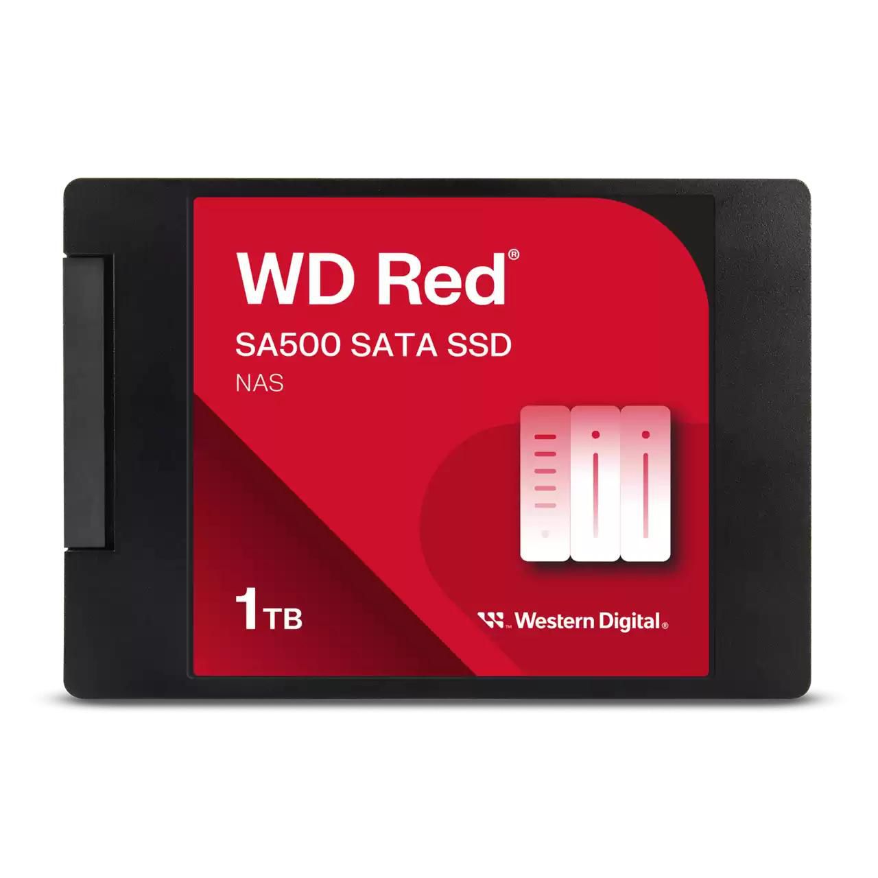 Western Digital Red SA500 1 TB – 2,5" SATA 6 Gbit/s, 530/560 MB/s