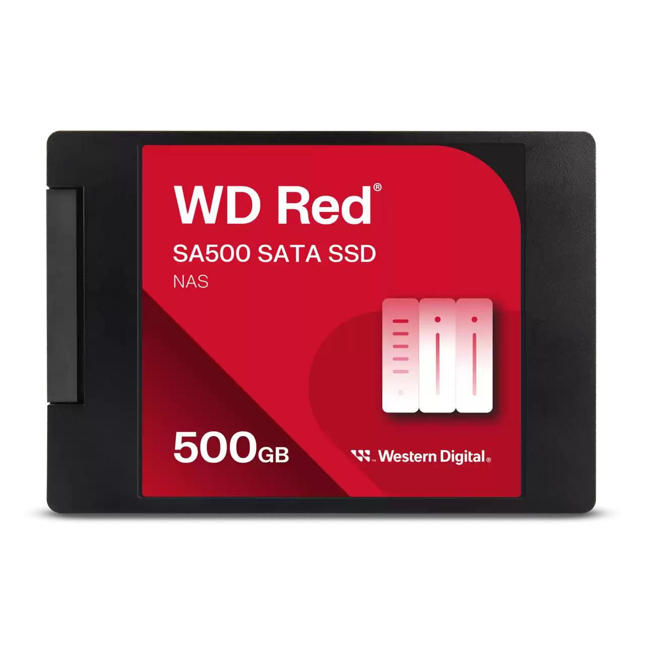 Western Digital Red SA500 500 GB – 2,5" SATA 6 Gbit/s, 560/530 MB/s