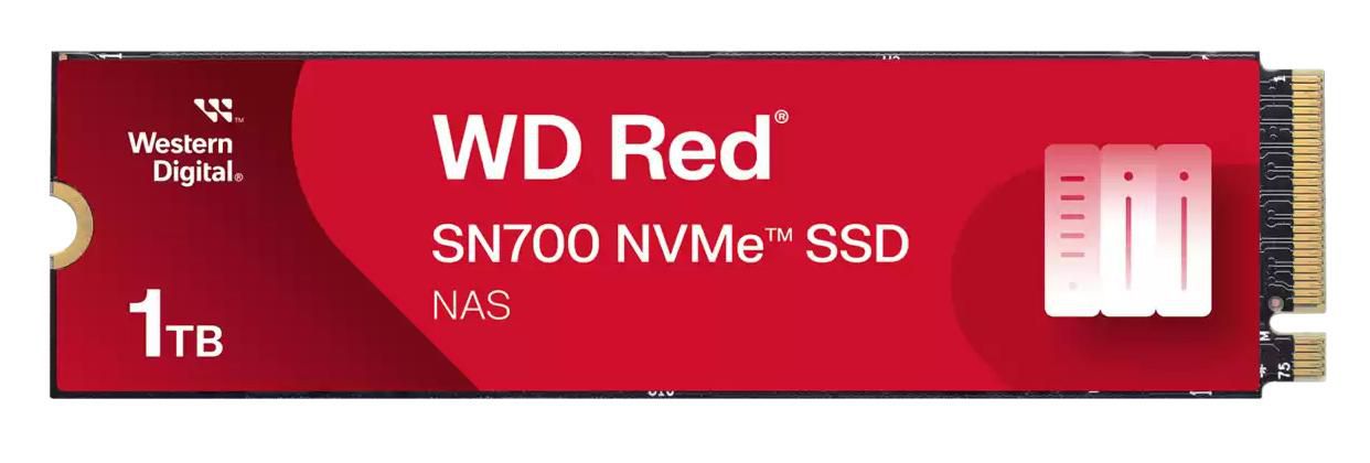 Western Digital Red SN700 1 TB – M.2 2280, PCIe 3.0 NVMe, 3430/3000 MB/s