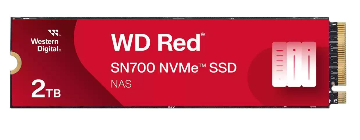 Western Digital Red SN700 2 TB – M.2 2280, PCIe 3.0 NVMe, 3400/2900 MB/s