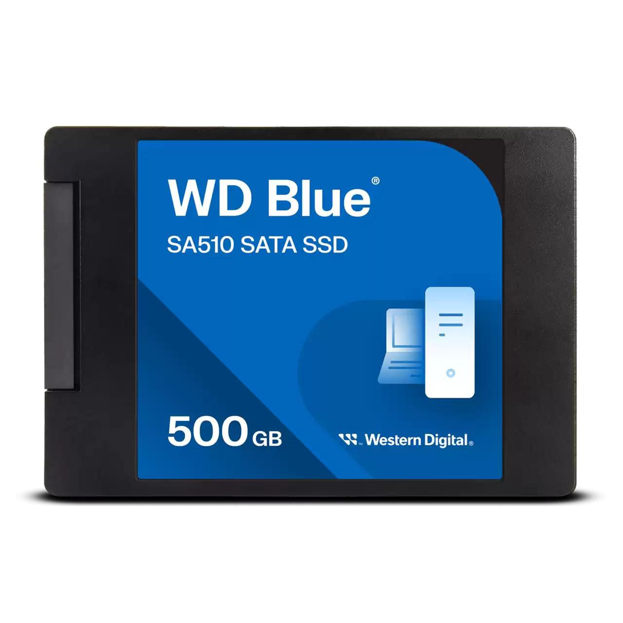 Western Digital Blue SA510 500 GB – 2,5" SATA 6 Gbit/s, 560/510 MB/s