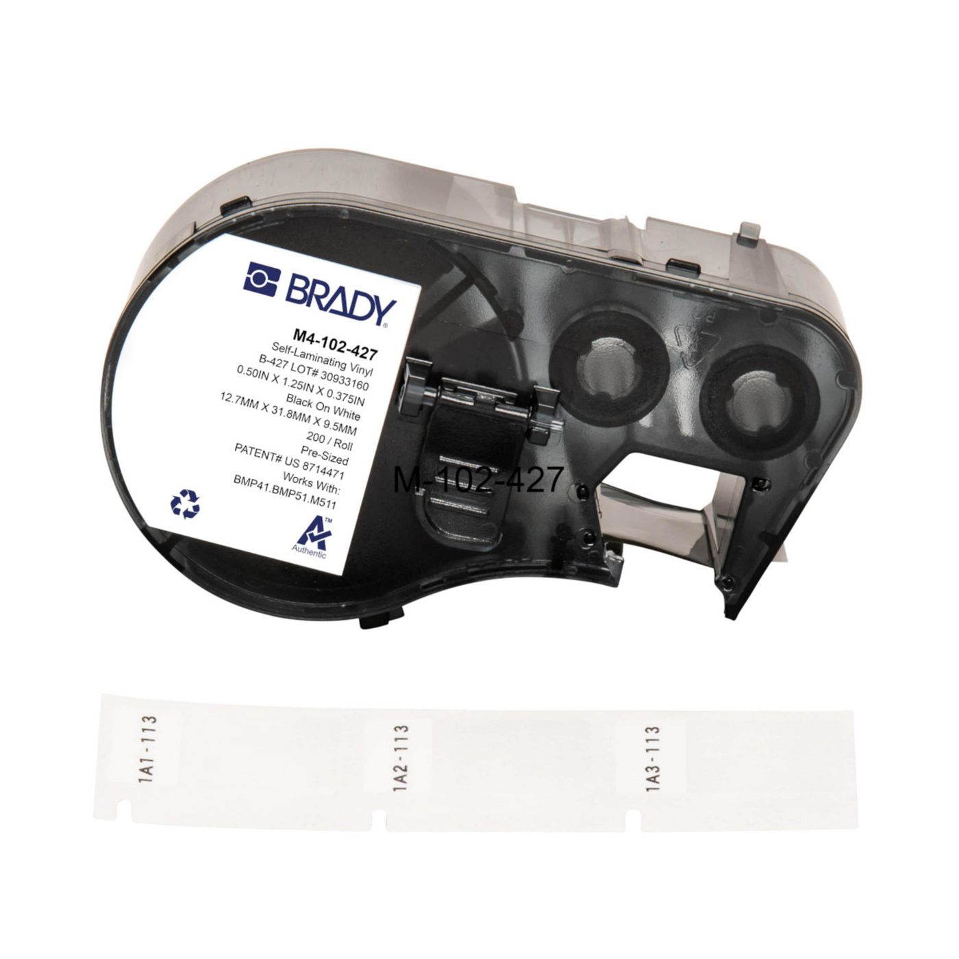Brady BMP41/BMP51/BMP53/M511 – Etiketten (Rolle) – für Brady BMP-Serie