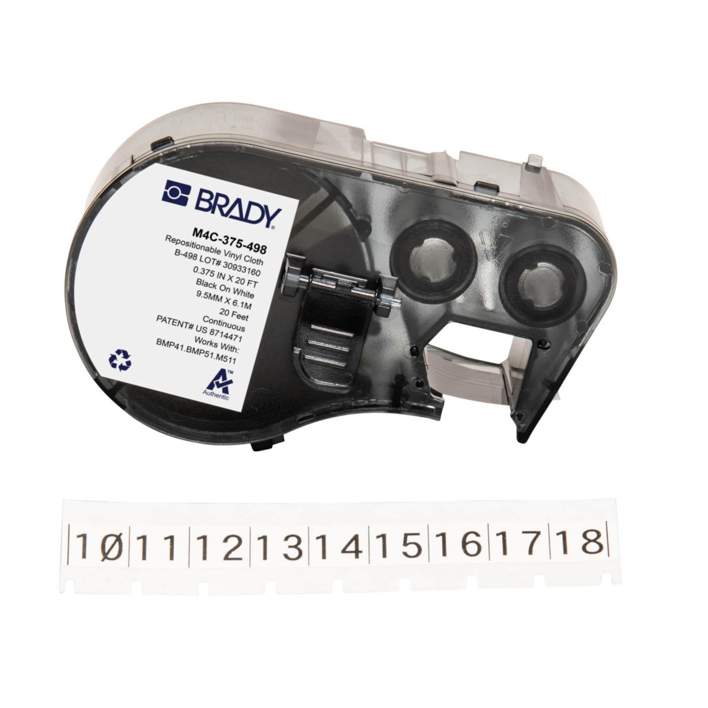 Brady Etiketten (Rolle) – für Brady BMP-Serie