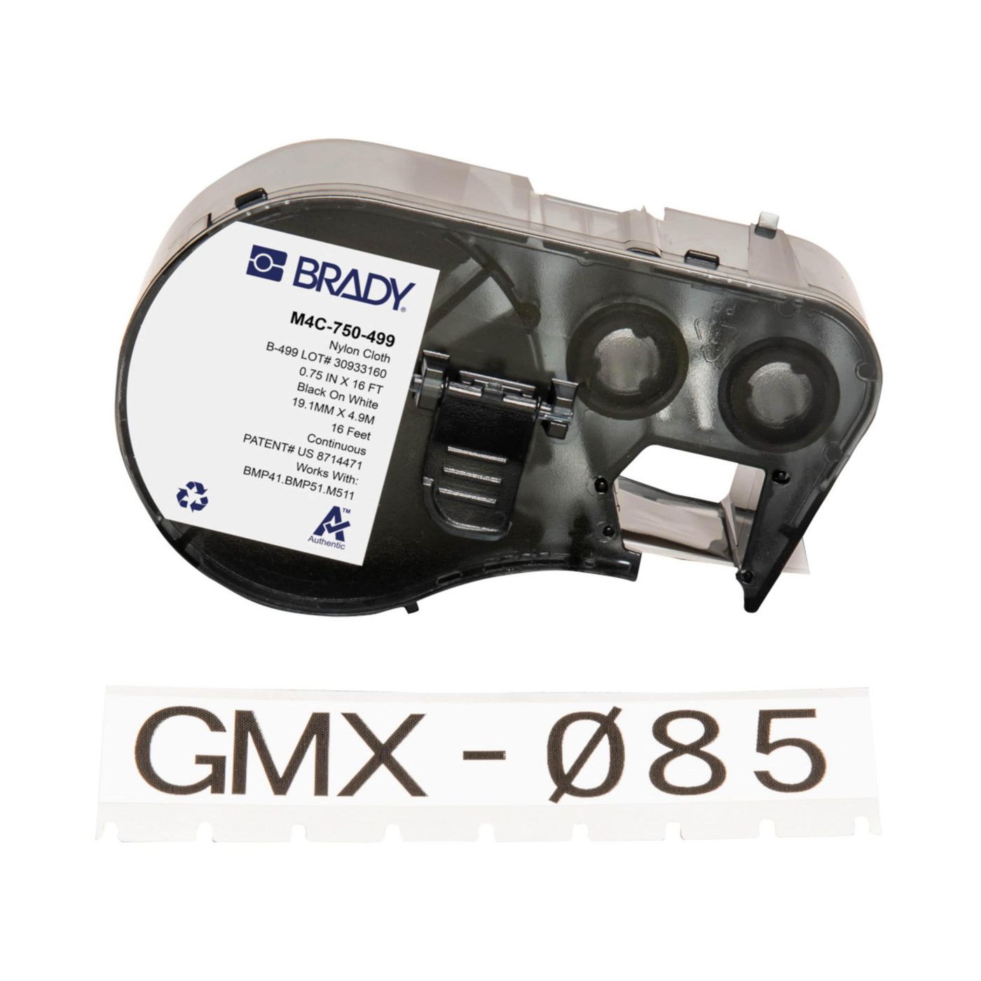 Brady Etiketten für BMP41/BMP51/BMP53/M511