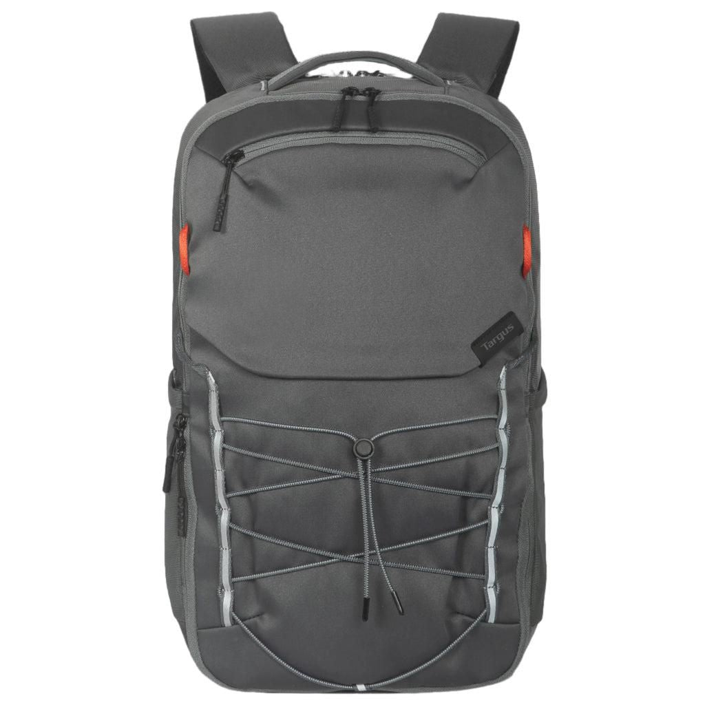 Targus Notebook-Rucksack Work+Play Trio – für 16", 20 l, aus recyceltem Material – Grau, 295 × 470 × 130 mm