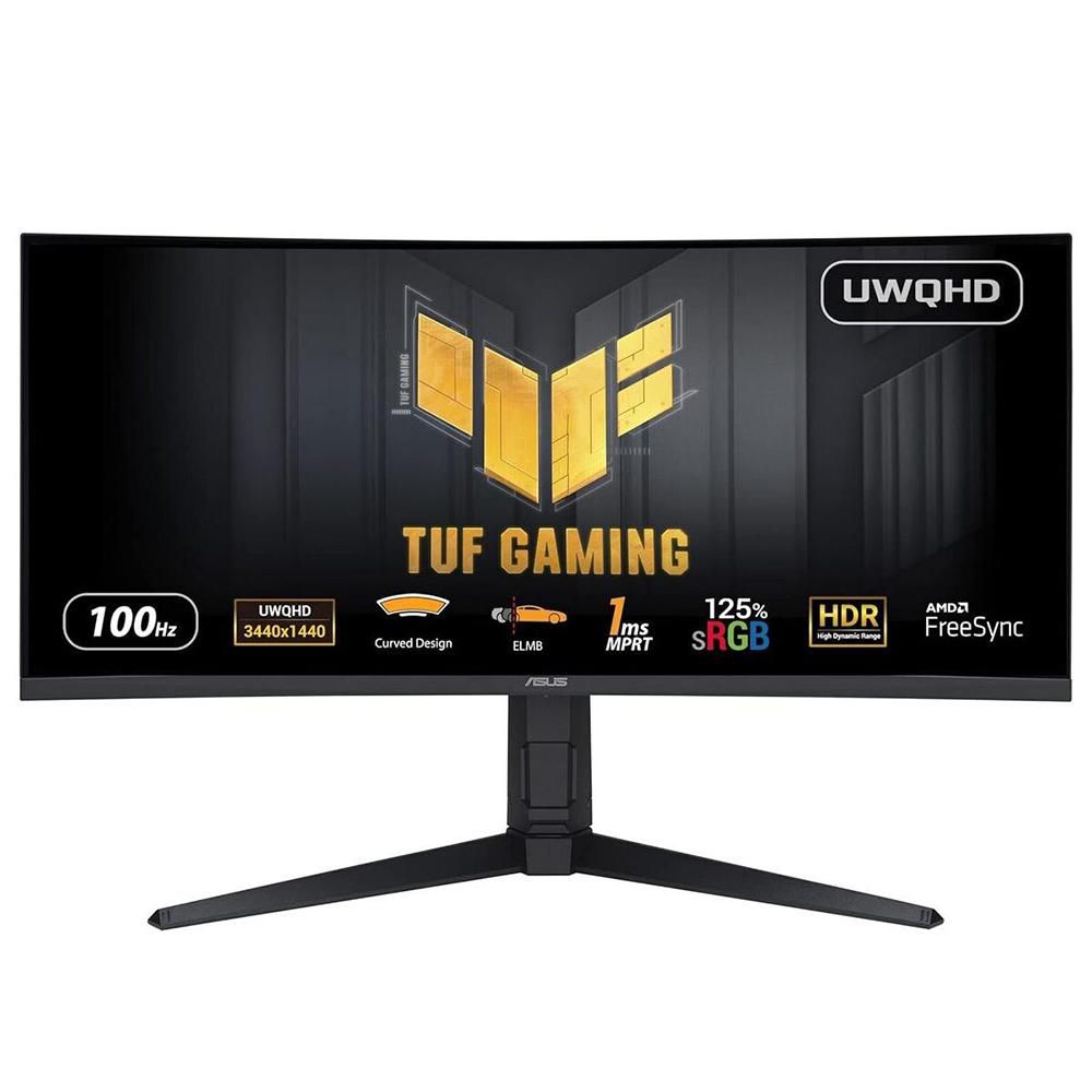 ASUS VG34VQEL1A – Monitor, 34", 3440 × 1440, LED, Schwarz