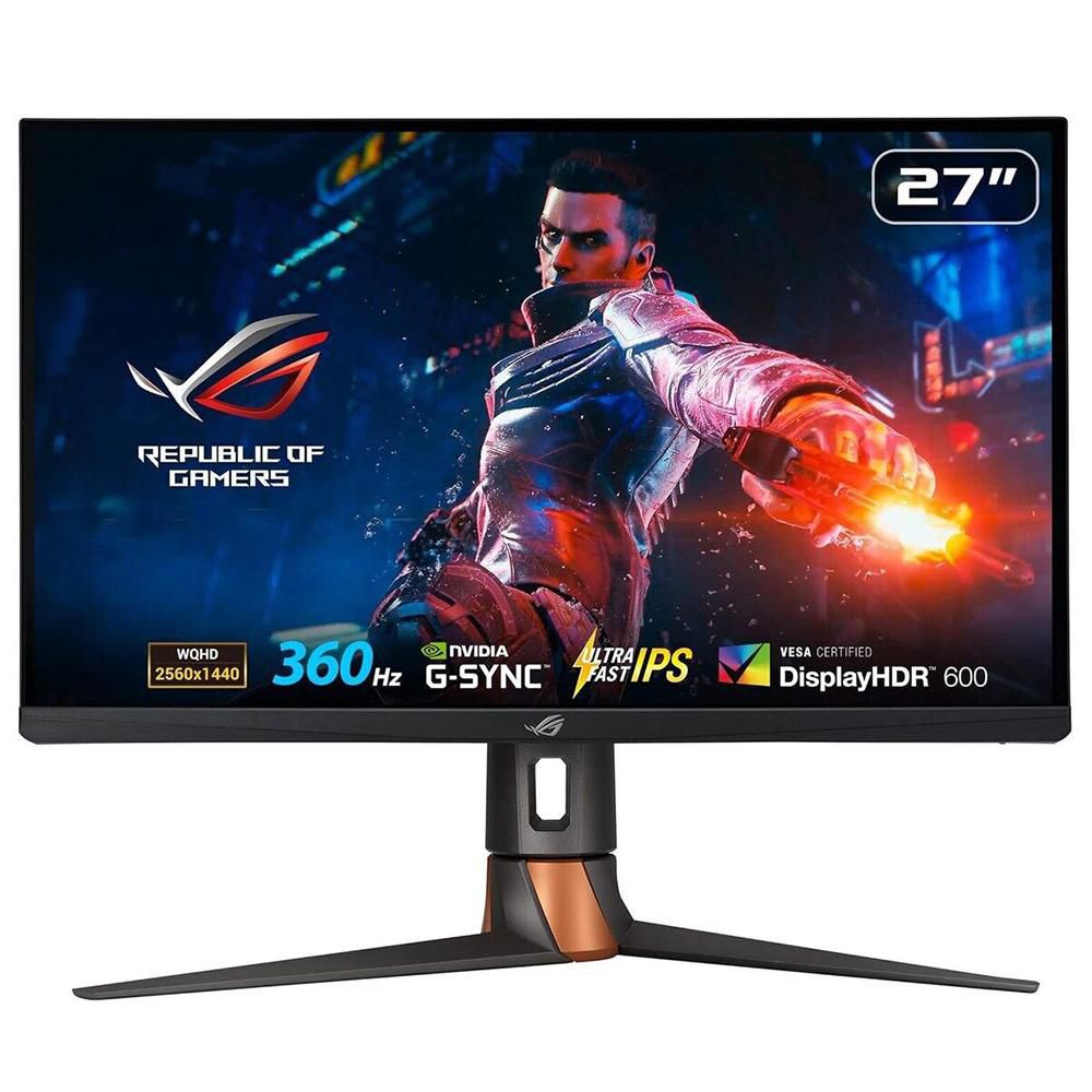 ASUS PG27AQN – 27", 2560 × 1440 (WQHD), IPS, 360 Hz, HDR10