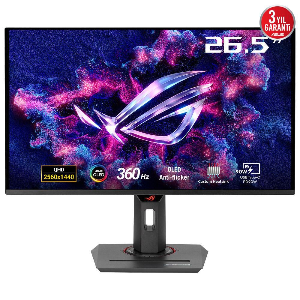 ASUS ROG Strix XG27ACDNG – Monitor, 26,5" 2560 × 1440 (WQHD), OLED, Schwarz
