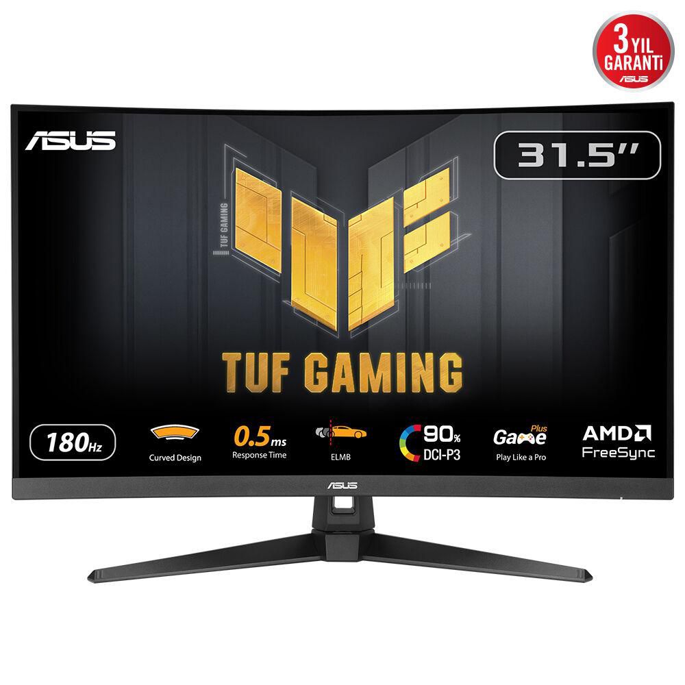 ASUS VG32WQ3B – 31,5" Curved 1500R, 2560 × 1440 (WQHD), VA, 180 Hz, HDR10