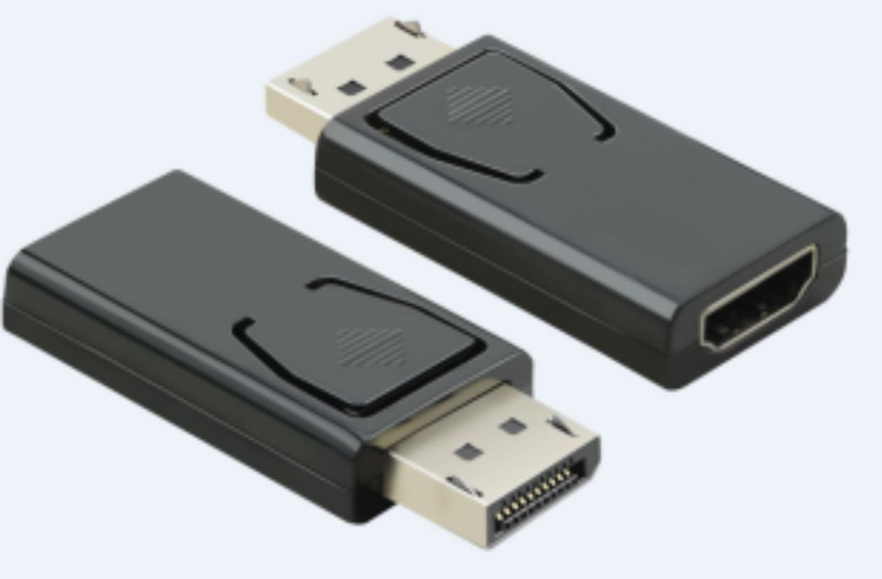 Microconnect Adapter DisplayPort zu HDMI – Passiv, DisplayPort 1.2 – Schwarz