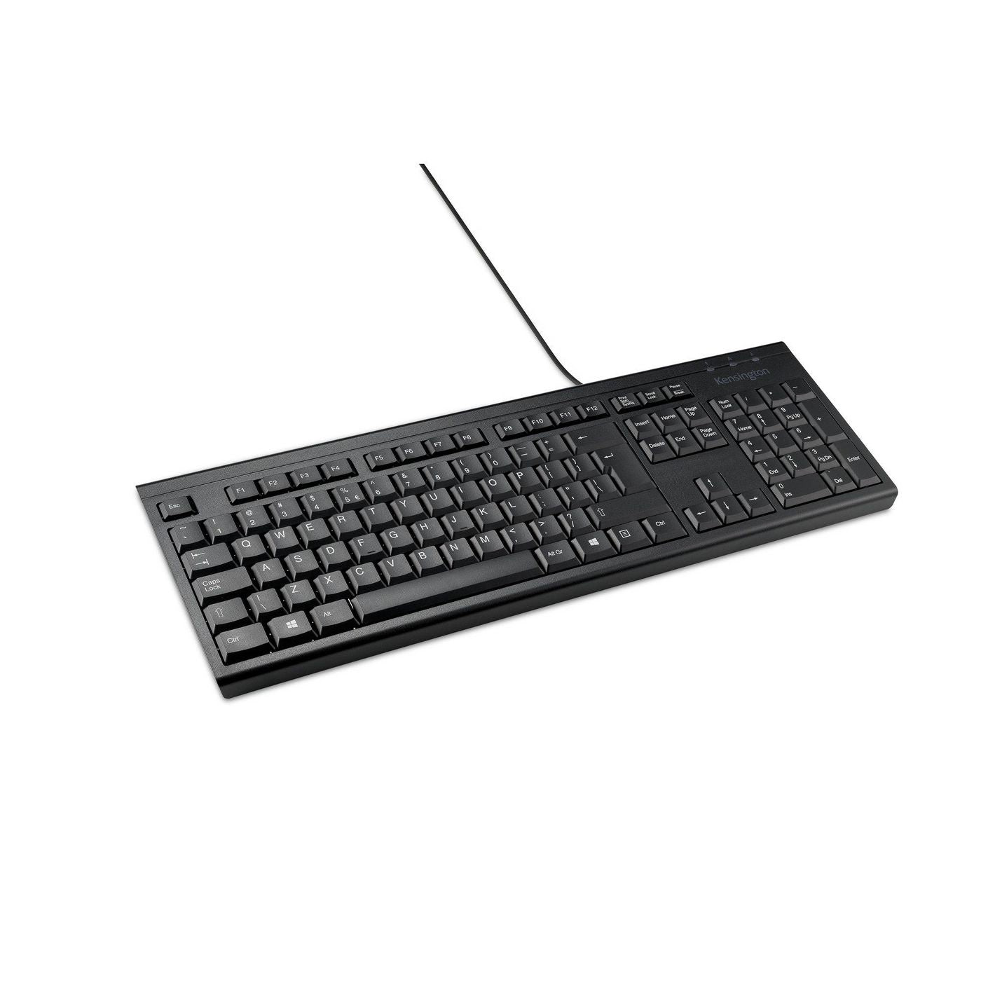Kensington KB100 EQ – Tastatur – kabelgebunden – schwarz