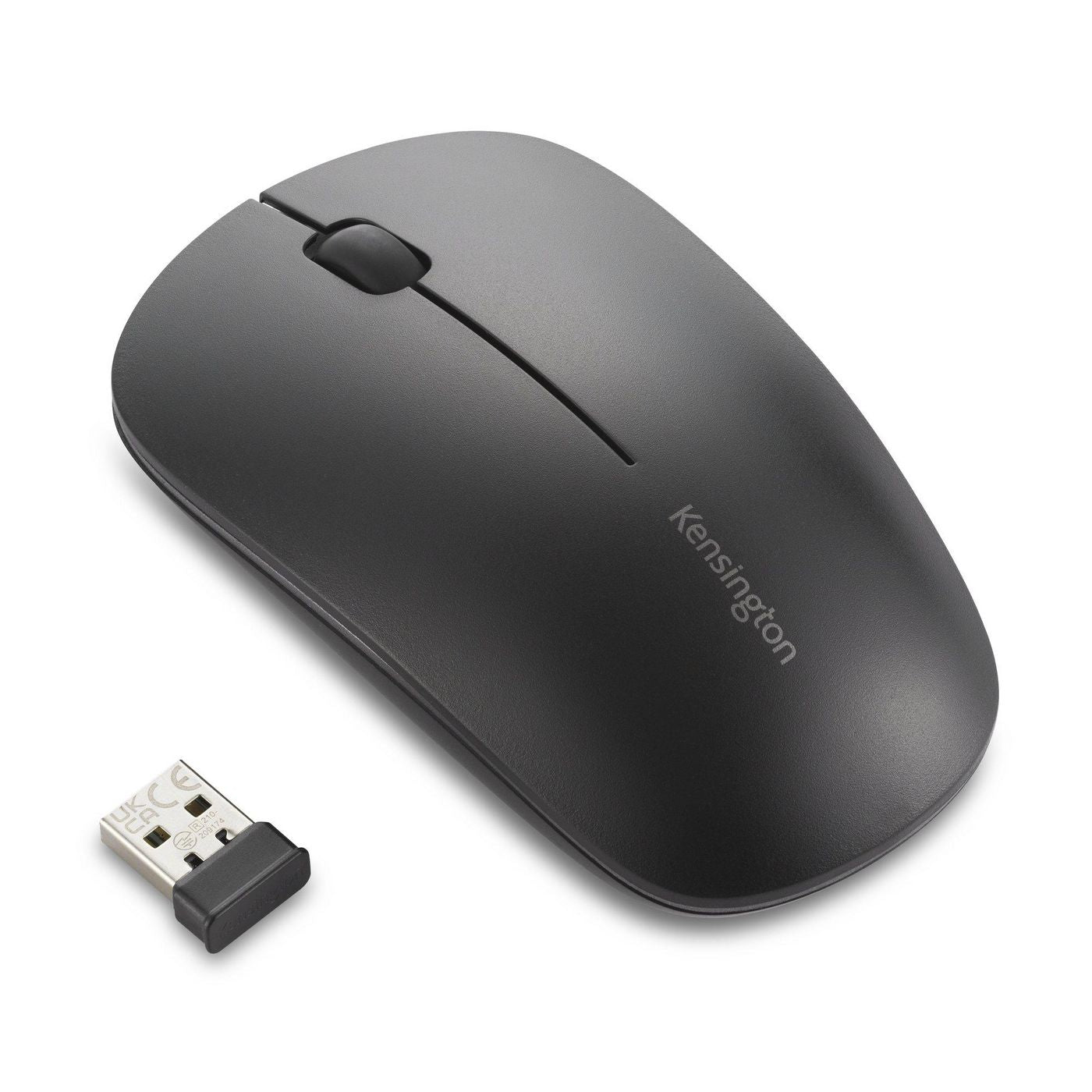 Kensington MY230 EQ – Maus – Kabellos (Bluetooth/2,4 GHz), 1200 DPI, beidhändig, Schwarz
