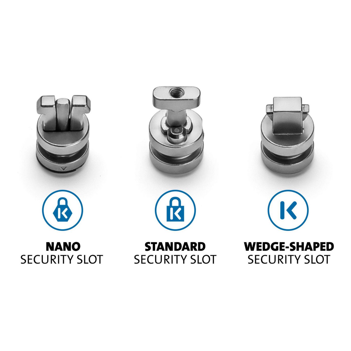 Kensington ClickSafe 3-in-1 Verankerung – für T-Bar Wedge Nano Security Slot