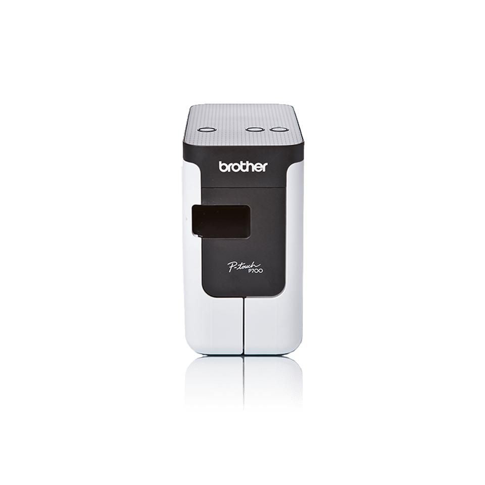 Brother PT-P700 – Beschriftungsgerät, TZe bis 24 mm, 180×180 dpi, 30 mm/s, USB, Autoabschneider