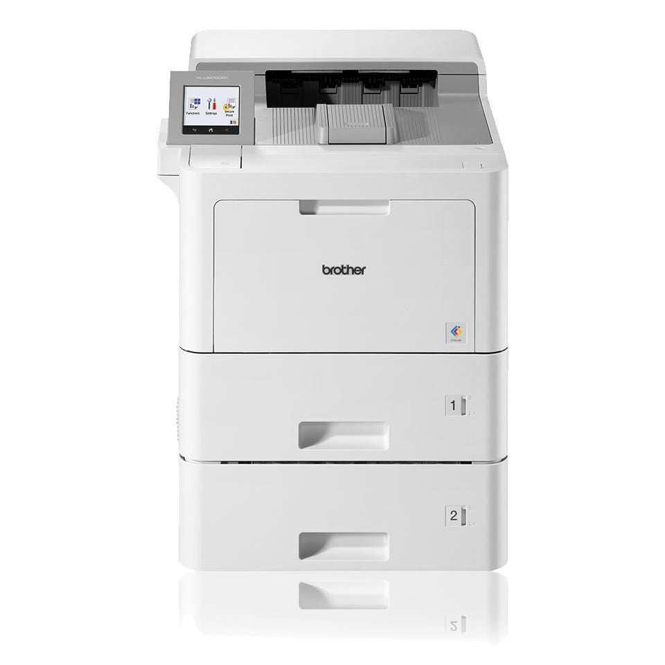 Brother HL-L9470CDNT – A4, Farbe, Duplex, 40 S./Min., 2400 × 600 dpi, LAN/USB, Papier: 1120 Blatt