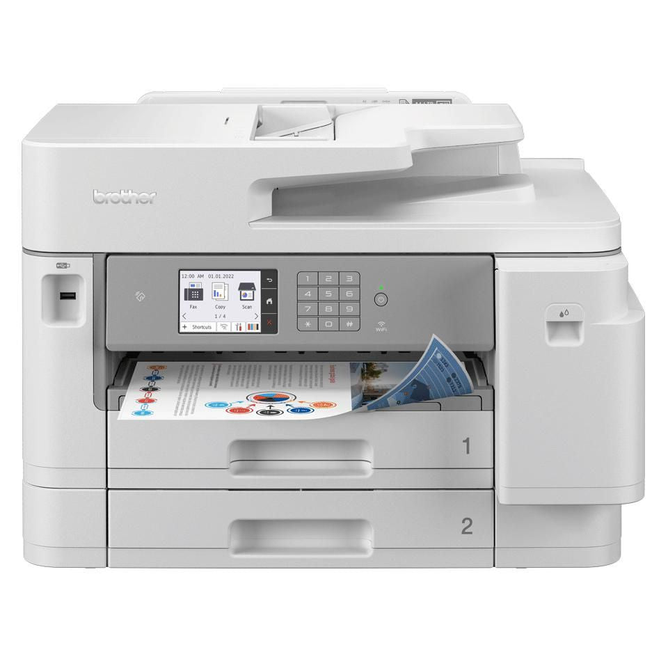 Brother MFC-J5955DW – Farbiges Tintenstrahl-MFP A3, 4-in-1 – USB/LAN/WLAN – Duplex, Duplex-ADF – 30 S/W-Seiten pro Minute
