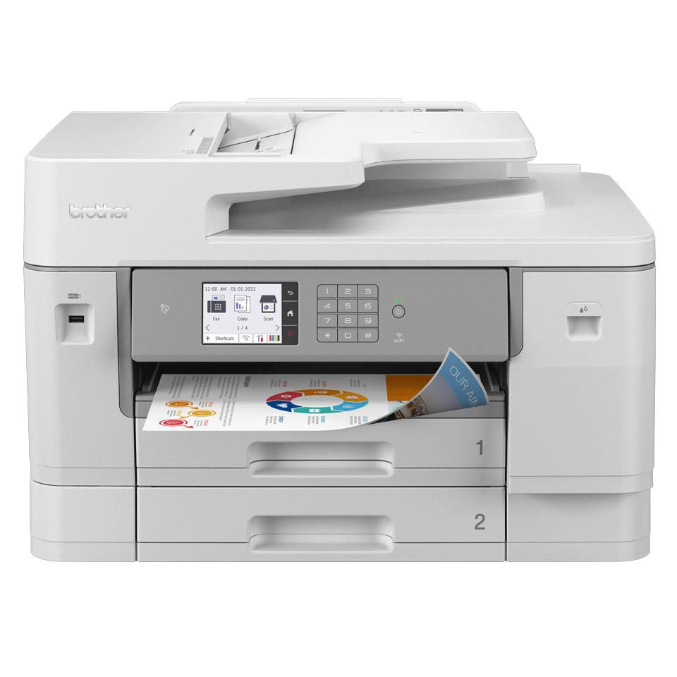 Brother Mfc-J6955Dw – Farbiges Tintenstrahl-MFP A3 – WLAN – 30 Seiten/Min S/W