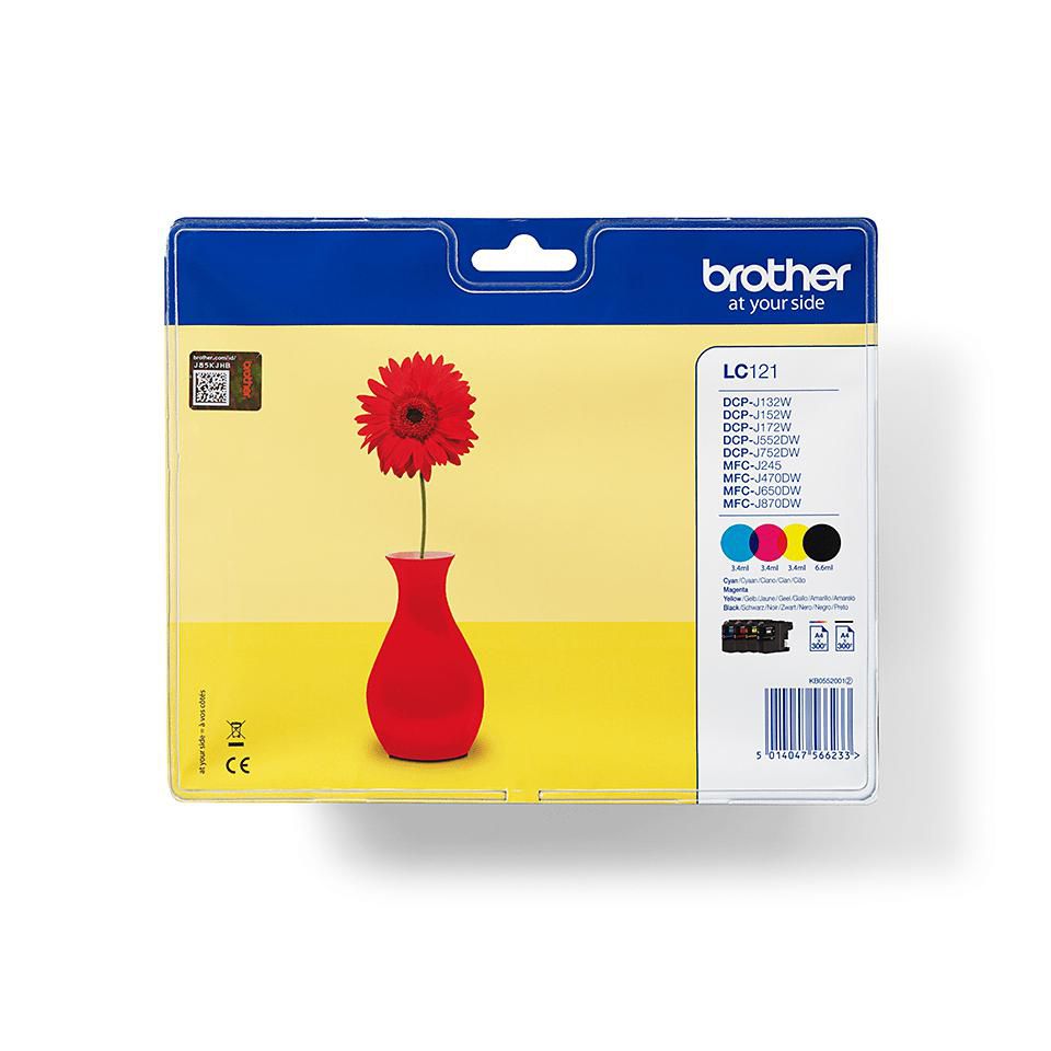 Brother Tintenpatronen-Multipack,  (Original) – für MFC-J470DW/J650DW/J870DW, DCP-J552DW/J752DW