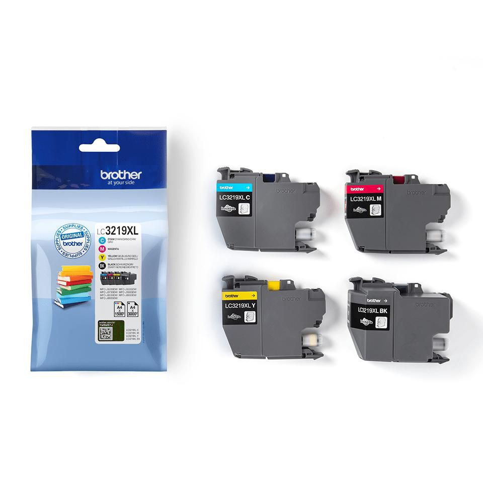 Brother Tintenpatronen-Multipack, CMYK, 4er-Pack – für Inkjetdrucker und Multifunktionsgeräte
