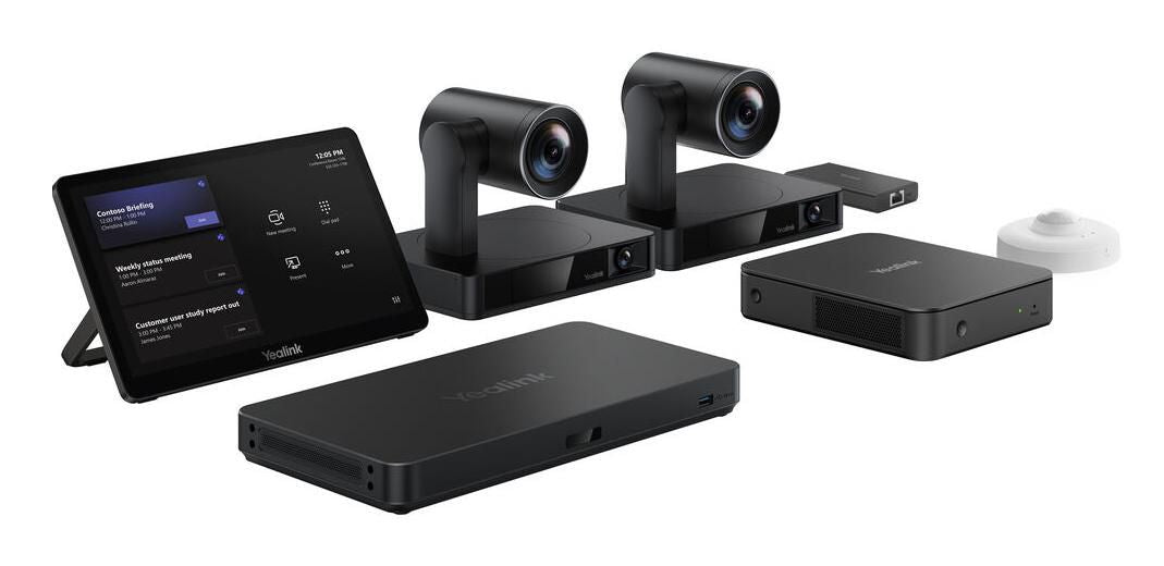 Yealink MVC S90-C5-004 – Konferenzraum-System – inkl. 2× UVC86, MCoreKit-C5 + AVHub, für MTR-W