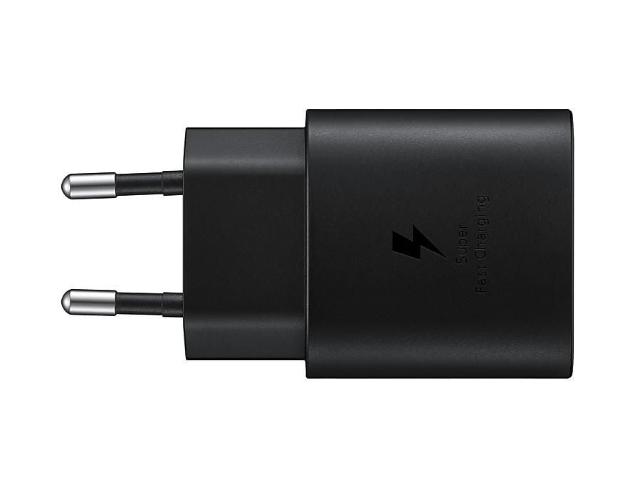 Samsung EP-TA800 USB-Ladegerät 25 W – USB-C×1 – QC 3.0 – für Smartphones – Schwarz