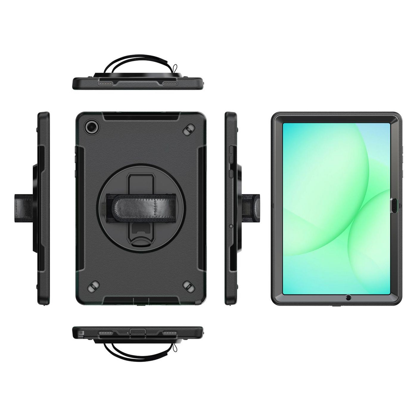 eSTUFF Tablet-Hülle für Samsung Galaxy Tab A11+ – Schwarz