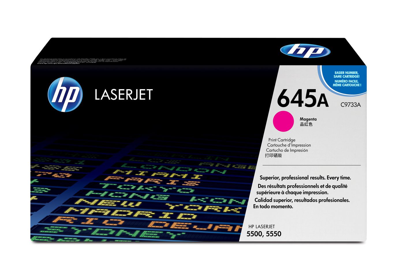 HP Toner 645A – magenta, 12000 Seiten