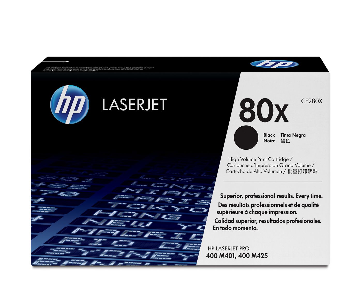 HP Toner 80X – schwarz, 6900 Seiten