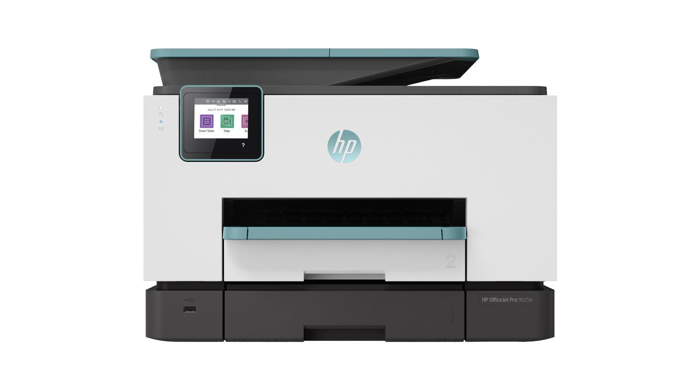 HP OfficeJet Pro 9025e – Farbtintenstrahl-Multifunktionsdrucker, A4, 4-in-1, Duplex, ADF, WLAN/LAN