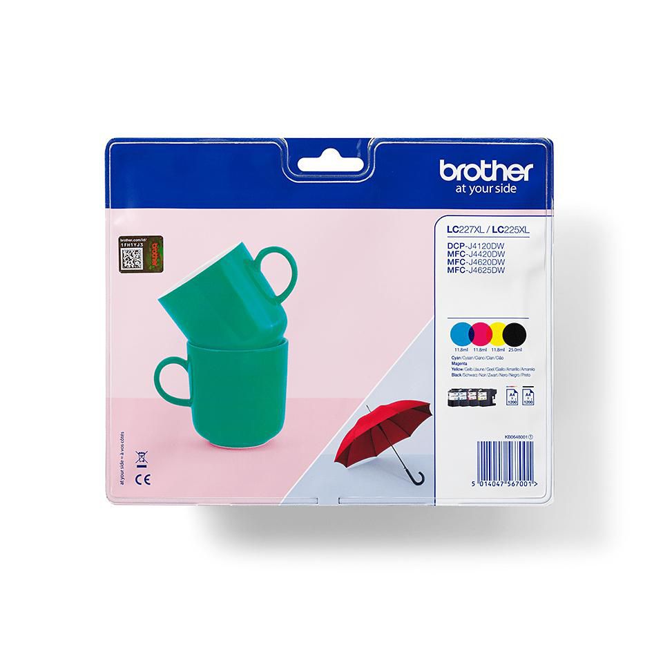 Brother Tintenpatronen-Multipack, CMYK