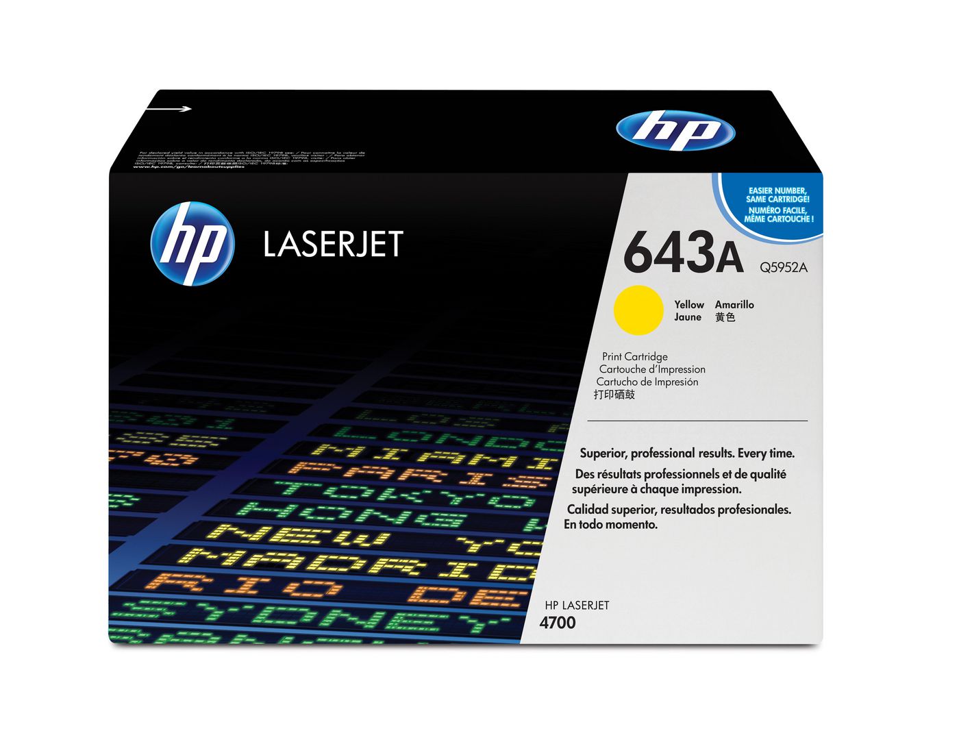 HP Toner 4700 – Gelb, 10000 Seiten