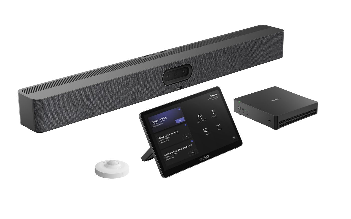 Yealink Video Conferencing System 50 – Videokonferenzsystem – Full HD, WLAN/LAN, Schwarz